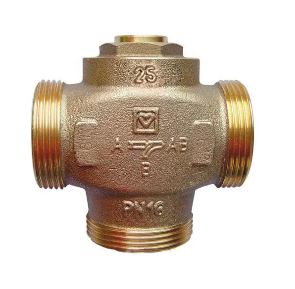 Триходовий змішувальний клапан HERZ Teplomix 55°C DN25 Ø1¼"