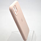 Силіконовий чохол накладка Silicon Case Full Camera для iPhone 11 Pro Max Gray Pink, фото 3