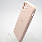 Силіконовий чохол накладка Silicon Case Full Camera для iPhone 11 Pro Max Gray Pink, фото 4
