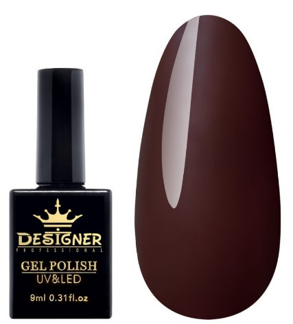 Гель-лак Designer 9 ml - Гель-лак, глянцевий гель лак для манікюру для LED лампи, лак Дизайнер