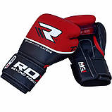 Боксерські рукавички RDX Quad Kore Red 10 ун., фото 3