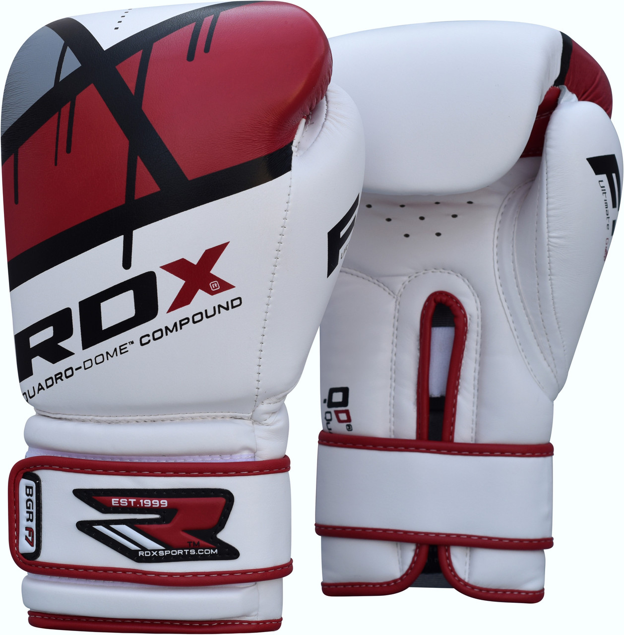Боксерські рукавички RDX Rex Leather Red 10 ун.