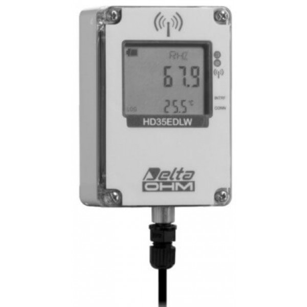 Delta OHM HD35EDWPTC водонепроникний, WiFi реєстратор опадів для виносних датчиків
