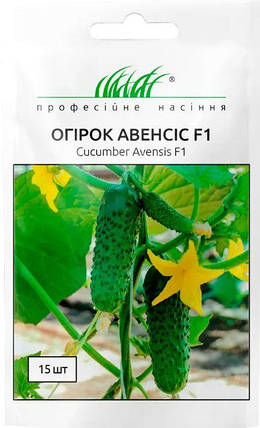 Насіння Огірок Авенсіс F1 10шт ТМ Професійне насіння, фото 1