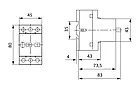 Автоматичний вимикач захисту двигуна ETI MS 25-25 (20-25A), фото 2