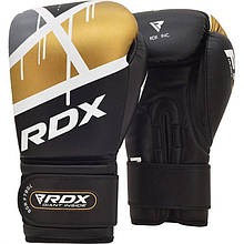 Боксерські рукавички RDX Rex Leather Black 12 ун.