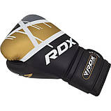 Боксерські рукавички RDX Rex Leather Black 12 ун., фото 3
