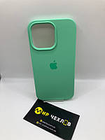 Чехол Silicone Case Full Protective (AA) для Apple iPhone 13 Pro (6.1") (Зеленый / Spearmint) 49839