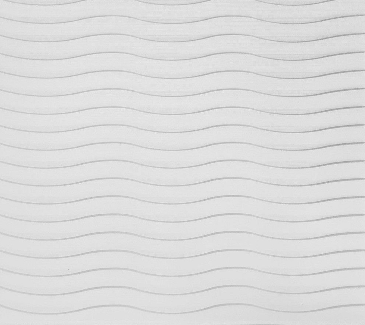 Самоклеюча 3D панель 700*700*6 мм хвиля біла HP-BL-01