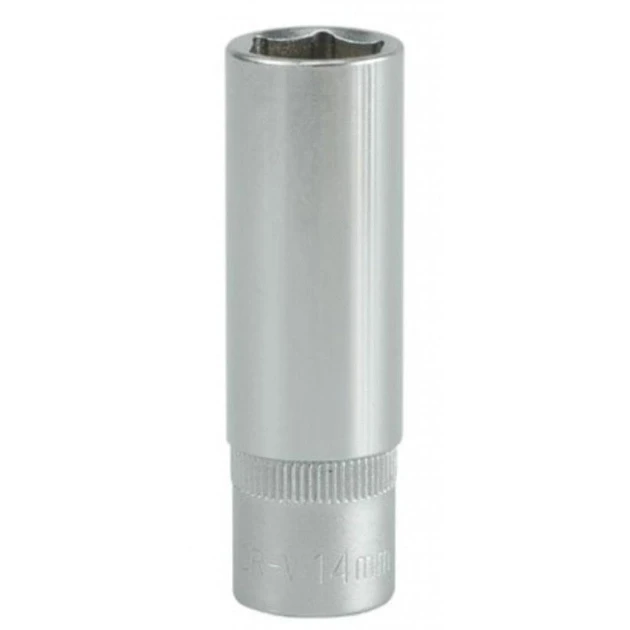 Головка торцева 6-гранна довга 3/8" 14 мм YATO 63 мм