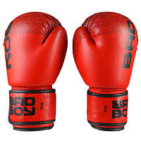 Боксерские перчатки красные Bad Boy DX размер 10oz