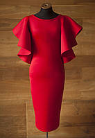 Червона вечірня сукня міді жіноча Lipinskaya Brand, розмір S