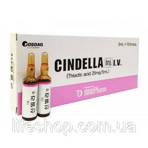 Cindella - Thioctic acid inj i.v. 25mg/5ml (α-ліпоєва кислота)
