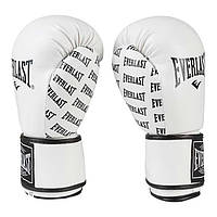 Боксерские перчатки белые Everlast DX-2218 размер 10oz