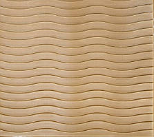 Самоклеюча 3D панель 700*700*6 мм хвиля коричнева HP-BL-06