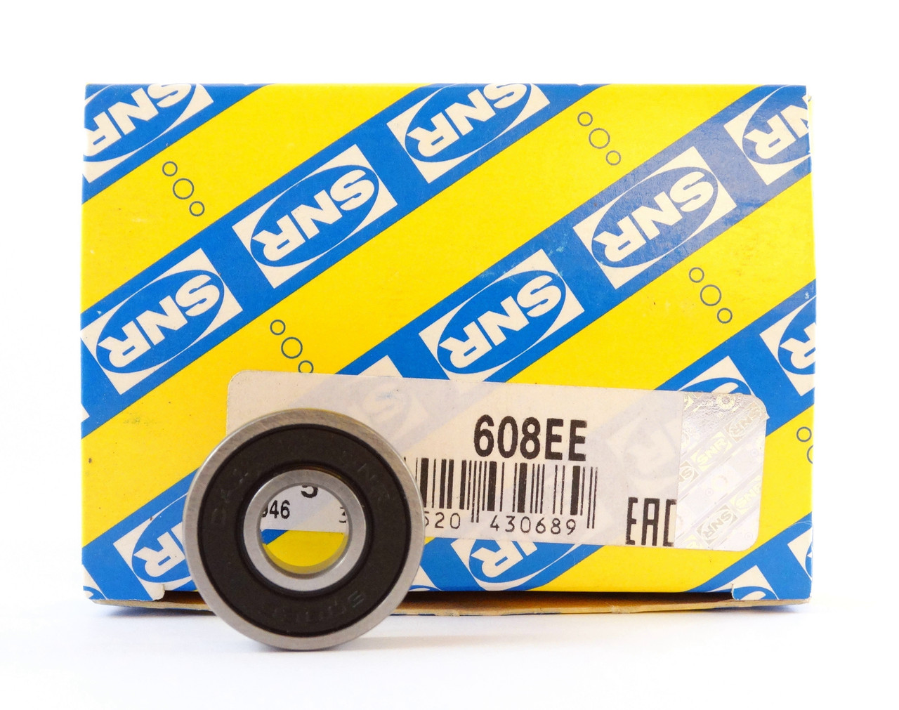 Підшипник 608 2RS SNR Франція, розмір 8x22x7