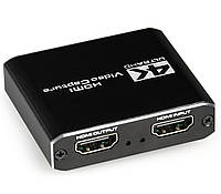 USB адаптер захвата HDMI-сигнала, 4K, сквозной HDMI Cablexpert UHG-4K2-01 - MegaLavka