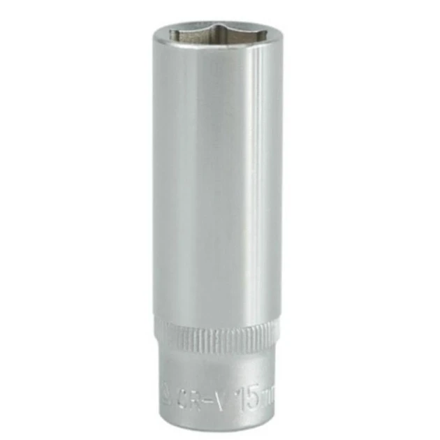 Головка торцева 6-гранна довга 3/8" 15 мм YATO 63 мм