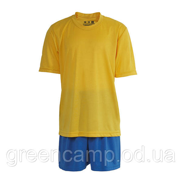 Форма футбольна жовто-синя на зріст 140
