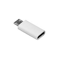 Перехідник Lapara Micro USB Male to USB 3.1 Type-C Female white (LA-MaleMicroUSB-TypeC-Female white)