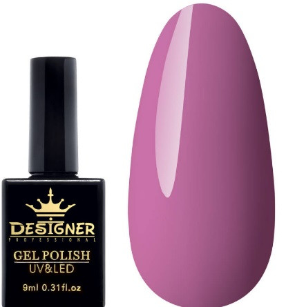 Гель-лак Designer 9 ml - Гель-лак, глянцевий гель лак для манікюру для LED лампи, лак Дизайнер