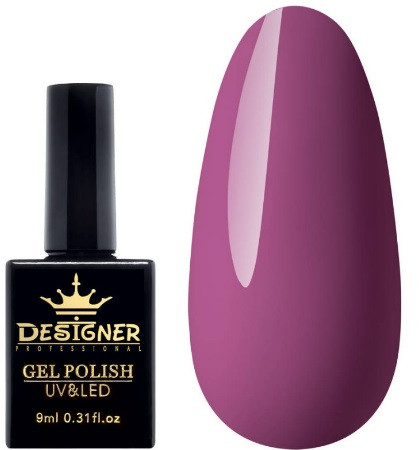 Гель-лак Designer 9 ml - Гель-лак, глянцевий гель лак для манікюру для LED лампи, лак Дизайнер