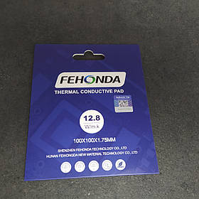 Термопрокладка Fehonda Original 100x100x1.75mm (12.8W/m*k) (TF)