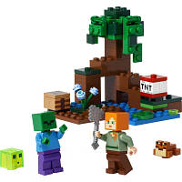 Конструктор LEGO Minecraft Приключения на болоте 65 деталей (21240) d