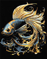 Картина по номерам Волшебная рыбка Brushme 40 х 50 BSB0006