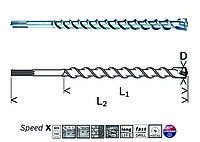 Сверло по бетону Bosch SDS-max 16х400х540 Speed X