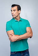 Зелена футболка поло чоловіча STANDART