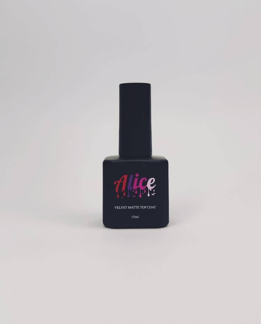 

Матовый гипоалергенный топ для гель лака TM Alice 15 мл Matte top coat