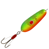 Блесна колебалка Kuusamo Räsänen, bead, weedless G/GR/FYe/FR-C, UV 70/20 (40215525)