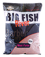 Прикормка Dynamite Baits Big Fish River Groundbait - Meat-Furter - 1.8kg