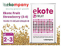 Удобрение для клубники Fruit Strawberry 18-0,5-11 (2-3М) Ekote 25 кг