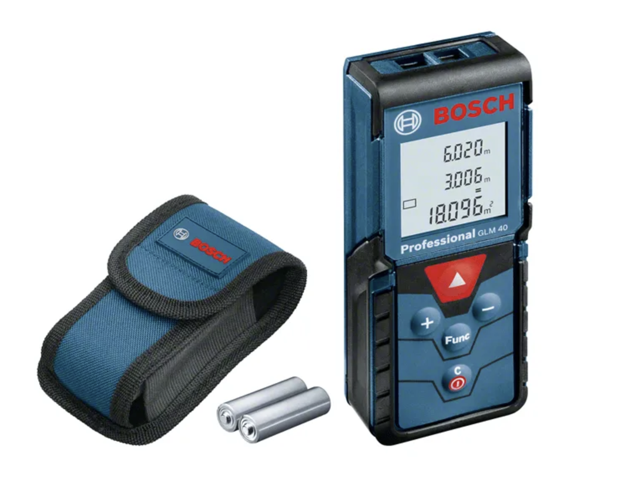 Лазерний далекомір Bosch GLM40 Professional (0601072900), фото 1