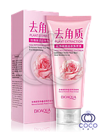 Гель-пилинг для лица Bioaqua Exfoliating Rose Moisturizing Cleanser с экстрактом розы 120 g
