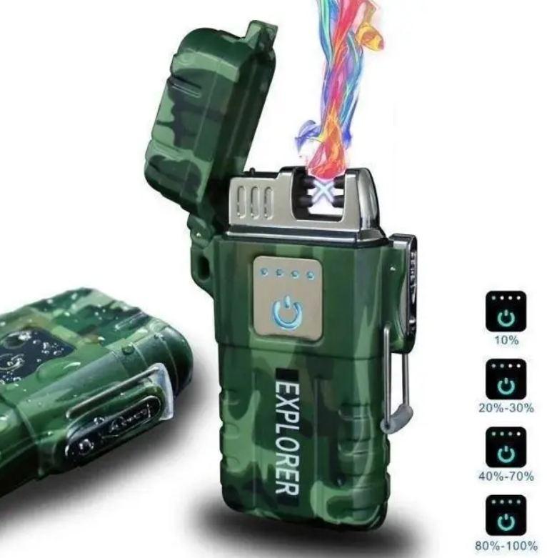 Електрична запальничка Lighter JL 3I7 акумуляторна із зарядкою від USB електрозапальничка