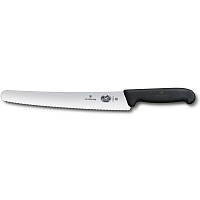 Кухонный нож Victorinox Fibrox Pastry, 26 см, с черн. ручкой