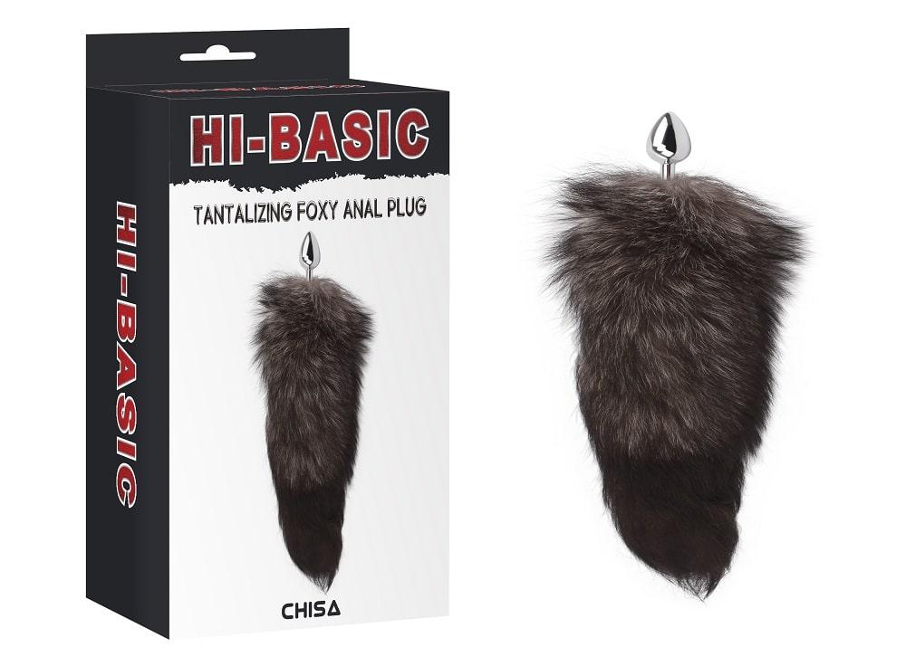 Анальна пробка з хвостом Chisa Tantalizing Foxy, 47 х 2.8 см, фото 1