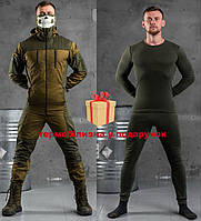 Комплект костюм горка + термобелье, тактические костюмы горка олива, форма тактическая зсу XXL