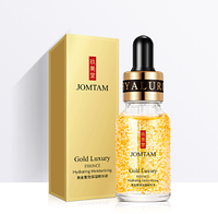 Сыворотка для лица с частицами 24к золота и гиалуроновой кислотой Jomtam Gold Luxury Essence, 15 мл.