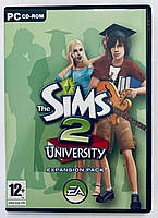 The Sims 2 University Expansion Pack, Б/У, английская версия - диск для PC