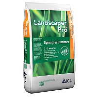 Удобрение для газонов Landscaper Pro / Лендскейпер Про Spring Summer 20+0+7+9CaO+3MgO (2-3М) ICL 15 кг
