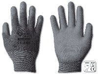 Перчатки защитные PURE GRAY полиуретан, размер 8, RWPGY8