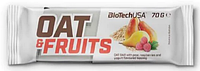 Батончик Oat and Fruits Bar BioTech 70 г Йогурт груша - малина