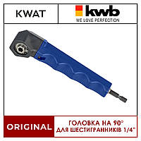 Угловая насадка для бит и сверл 90° KWB ширина 32 мм 1/4 насадки или сверла с шестигранным зажимом C/Е 6.3