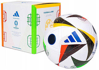 М'яч футбольний Adidas Fussballliebe Euro 2024 League Box IN9369 розмір 5 (Оригінал)