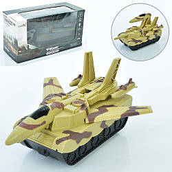 Танк іграшковий на радіокеруванні 7339-1, 22.5 см, 1:18, рухомі деталі, 2 кольори