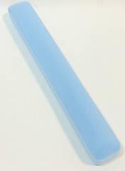 Футляр для браслета, ланцюжка вузький блакитний оксамитовий 977А